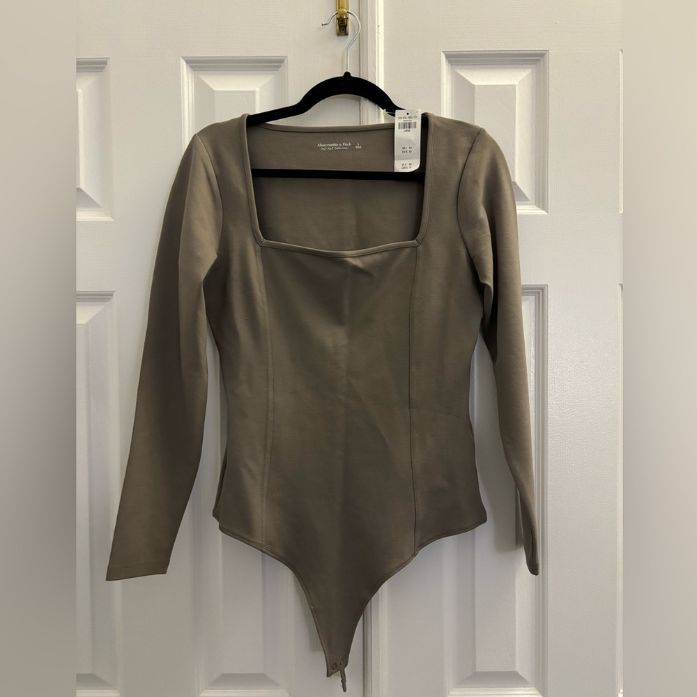 NWT Abercrombie and Fitch soft a&f collection bodysuit